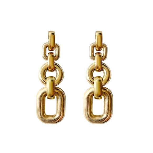 Laura Lombardi Jewelry - Laura Lombardi Bianca Earrings Gold Plated Brass (NWT)